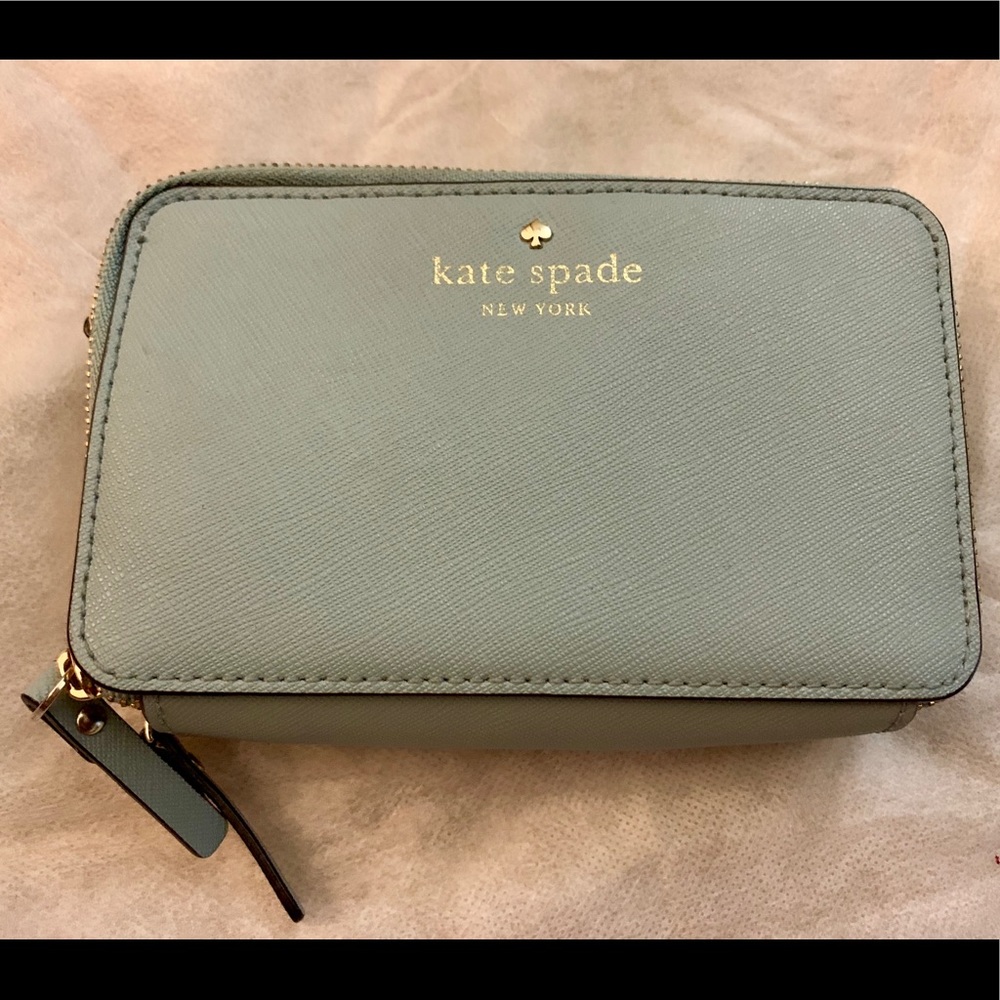 Kate space minty wallet crossbody bag